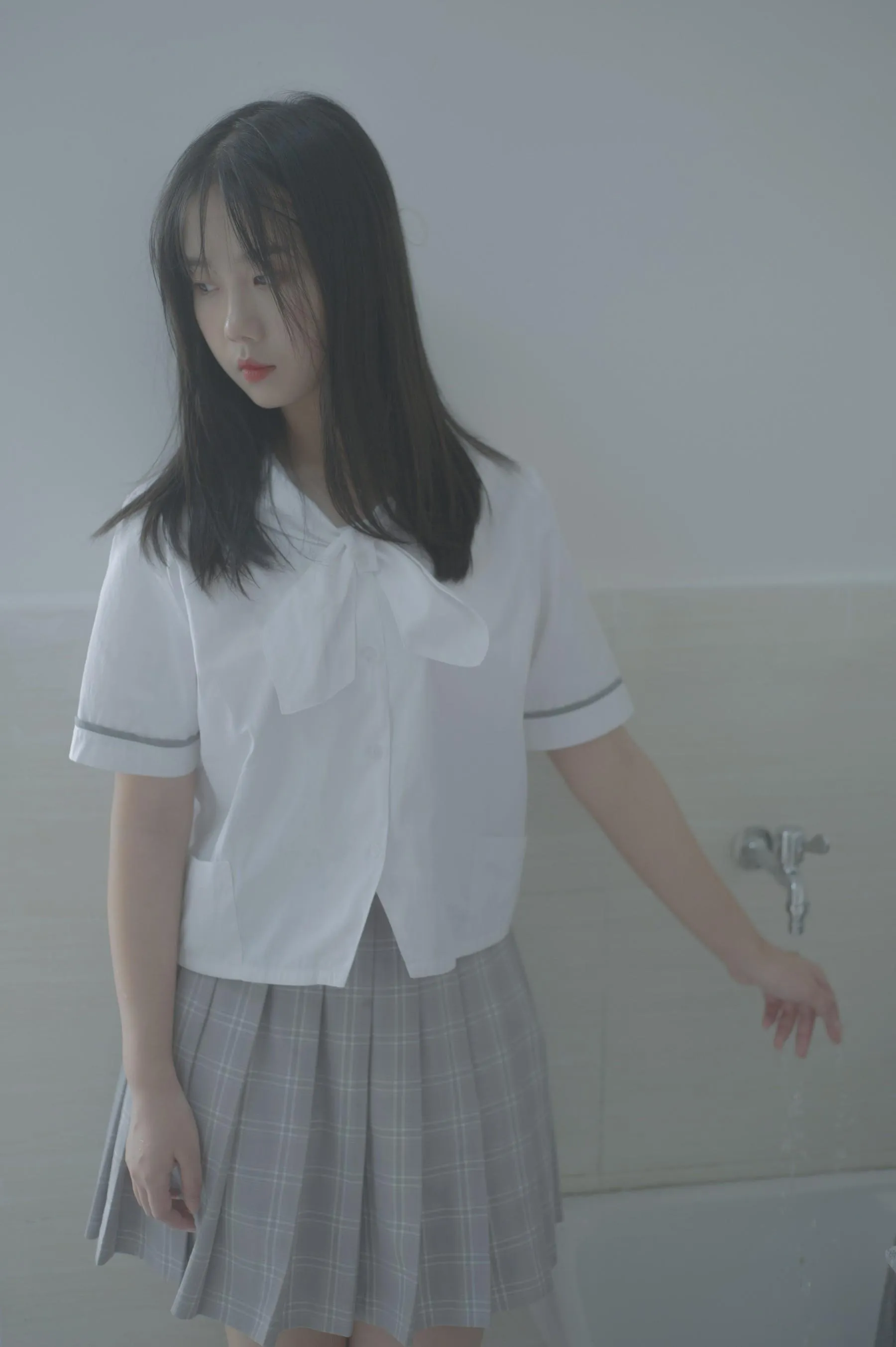 [艺图语] 2022.05.29 迷雾校园 紫卿 [20P]插图7